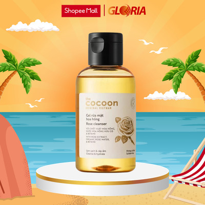 Gel Rửa Mặt Hoa Hồng Cocoon 140ml