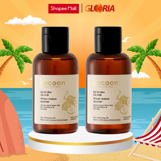 Combo 2 Gel Rửa Mặt Bí Đao Cocoon Giảm Dầu Và Mụn 140ml/Chai
