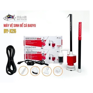 Máy vệ sinh bể cá Baoyu BY-X20 – Baoyu BY-X25