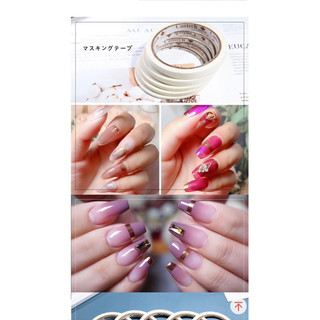 Băng keo giấy dán trang trí Nail, mỹ thuật...