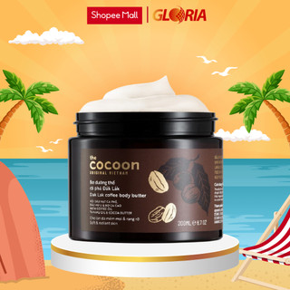 Bơ dưỡng thể cà phê đắk lắk cocoon 200ml