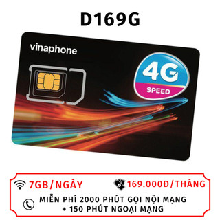 Sim 4G Vinaphone Data Khủng Nghe Gọi Miễn Phí Gói Cước Cực Rẻ - Sim Đã Kích Dành Cho Khách Du lịch Sim Dùng Luôn