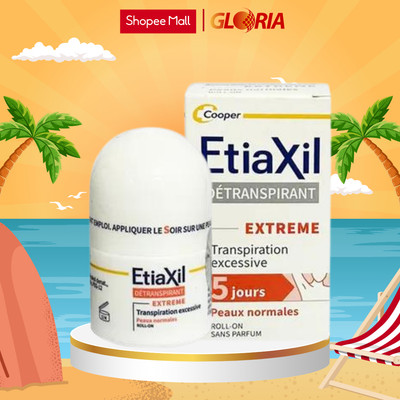 Lăn Khử Mùi Giảm Mồ Hôi Etiaxil Dành Cho Da Thường 15ml Màu Đỏ