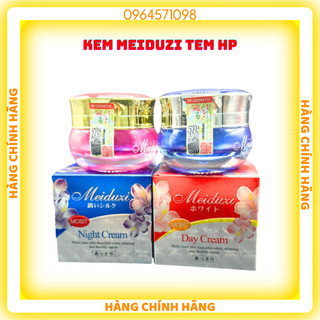 ( BỘ 2 NGÀY + ĐÊM ) Kem dưỡng ẩm da mặt Meiduzi Nhật Bản,, ngừa nám tàn nhang, mụn ( NGÀY + ĐÊM )