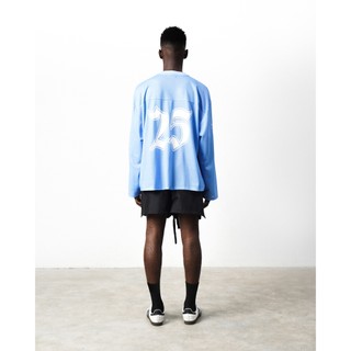 "BROKEZEN" LONGSLEEVE MESH JERSEY / BLUE
