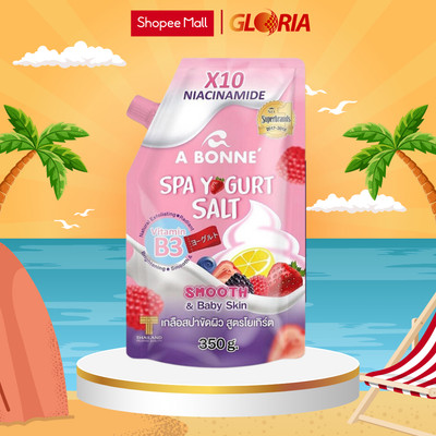 Muối Tắm Trắng Và Tẩy Tế Bào Chết A Bonne' Spa Yogurt Salt 350g