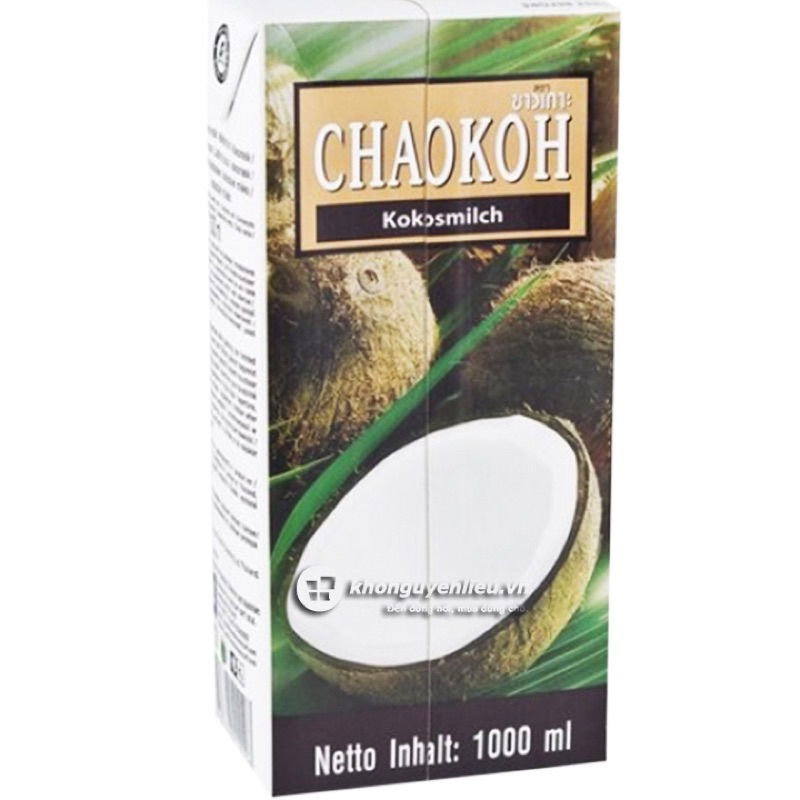 nước cốt dừa thái