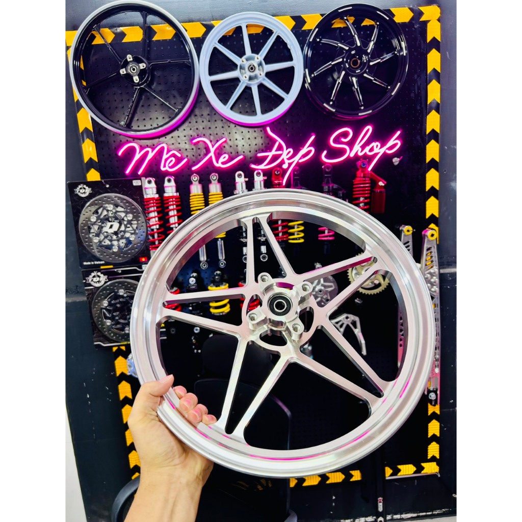 Mâm X1R cnc ngôi sao SH MODE 125 -BẢN 2.15/2.75- chính hãng x1r