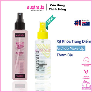  Xịt khóa trang điểm giữ lớp make up lâu trôi Dưỡng ẩm cho da Make Up Finishing Spritz Australis 
