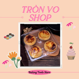 Hộp đựng 4 bánh tart FJ311 ( 50 hộp)