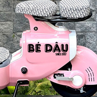 Tem dán xe điện theo tên, Tem tên dán xe điện theo yêu cầu, In tên tem dán xe điện, tem dán xe điện theo yêu cầu