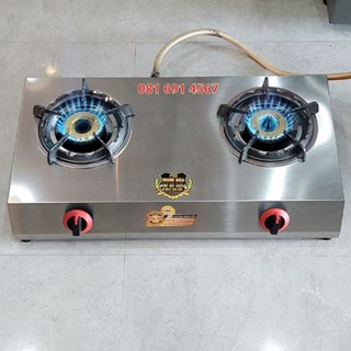 Bếp 2 lò khè bếp công nghiệp chất lượng , nấu nhanh không bị trơn , 《 NEW 》