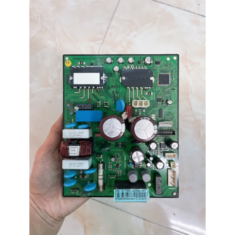 Bo mạch giàn nóng điều hòa máy lạnh SAMSUNG 2 tụ gas 410