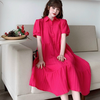 [RẺ VÔ ĐỊCH] Váy bầu hè dáng dài-đầm bầu xinh-free size 43-70kg