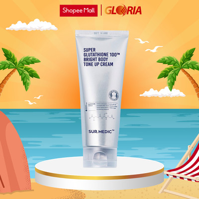 Kem Nâng Tone Da Toàn Thân Sur.Medic Super Glutathione 100TM Bright Body Tone Up Cream 150ml