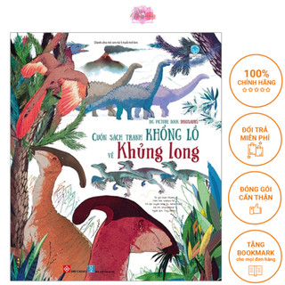 Sách - Big Picture Book Dinosaurs - Cuốn Sách Tranh Khổng Lồ Về Khủng Long