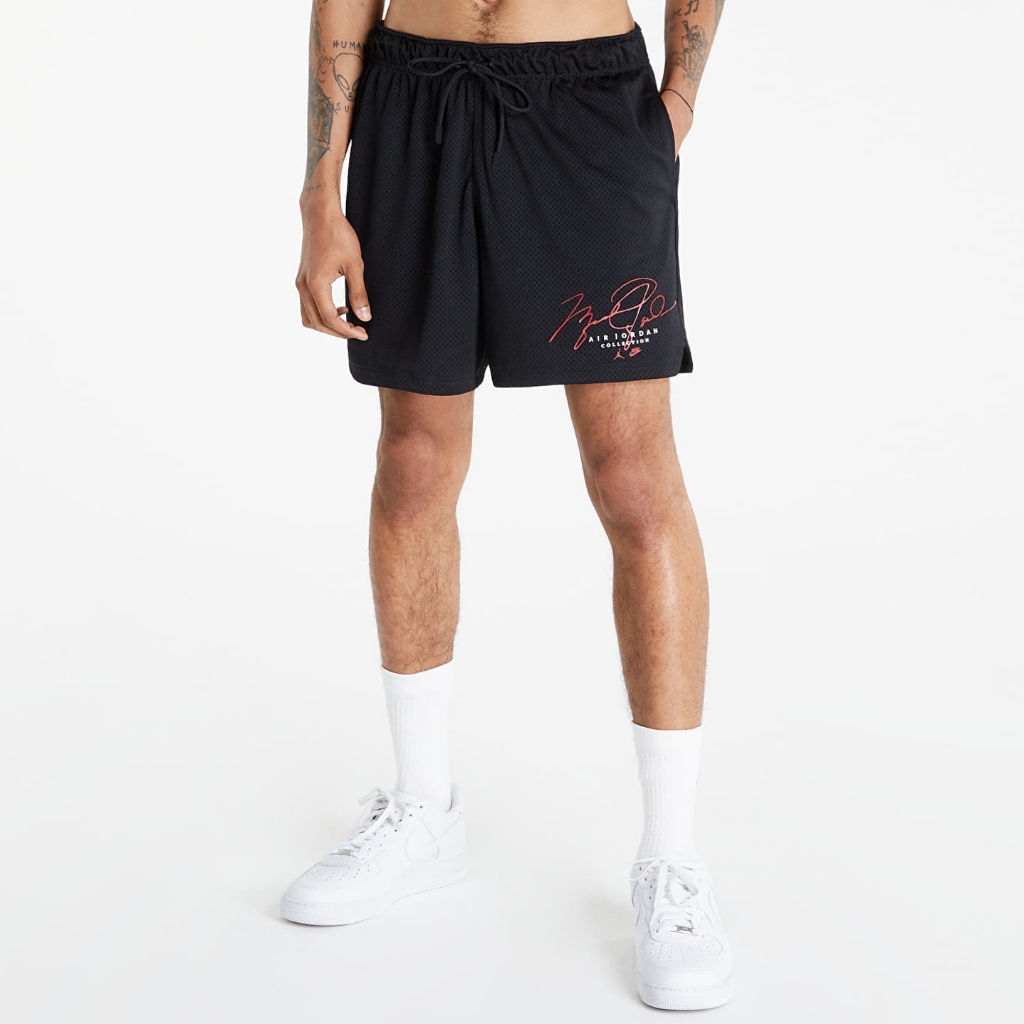 QUẦN NGẮN JRDAN ESSENTIALS MESH GRAPHIC SHORT - BLACK