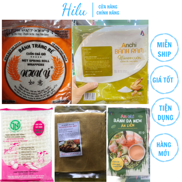 [NHIỀU LOẠI] Lá đa nem cuốn thịt, ăn gỏi ăn sống- bánh tráng cuốn thịt heo- bánh tráng cuốn nem lụi