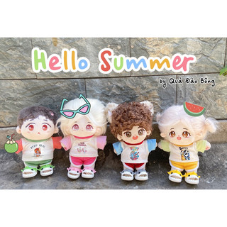 | Outfit doll | Quần áo doll 20cm mùa hè vui vẻ