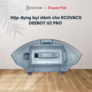 Hộp Đựng Bụi Dành Cho Robot Hút Bụi Lau Nhà Ecovacs Deebot U2 Pro - Hàng Chính Hãng