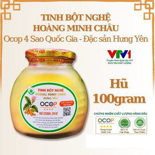 Lọ tinh bột nghệ Hoàng Minh Châu Hưng Yên -100gr