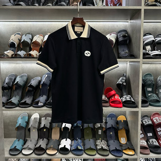 Áo polo gucci viên cổ thêu logo new 3400