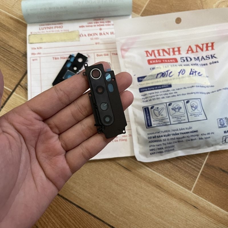 Kính camera xiaomi mi note 10 lite