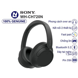  New Full box Sony WH CH720N Tai nghe không dây chống ồn kết nối đa điểm 