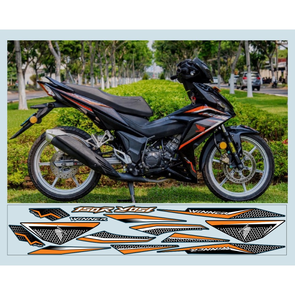 TEM CHẾ WINNER CAM ĐEN TEM CHẾ - TEM KIỂNG WINNER XE ĐEN 