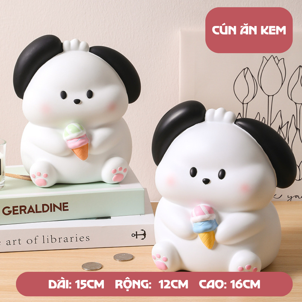 [NHIỀU MẪU] Ống Tiết Kiệm Nhựa Vinyl Hình Heo Con Đội Nón Dễ Thương Heo Tiết Kiệm Đáng Yêu Heo Có Lỗ