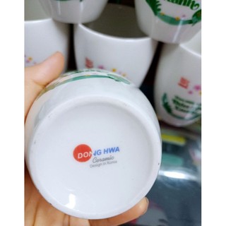 Set 6 ly sứ Donghwa 280ml(Quà tặng Nestle)