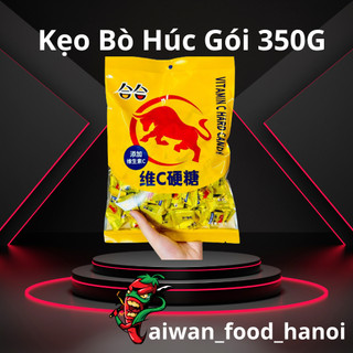 Kẹo bò húc tăng lực - kẹo ngậm vitamin c vị bò húc - kẹo ngậm vị bò húc - gói to 350g ~ 120 viên kẹo - taiwan_food_hanoi