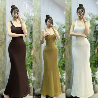 D669 - Đầm Ba Lỗ Lưới Xốp (Kèm Đầm Lót) Mùa Hè - Ngọc Lucie