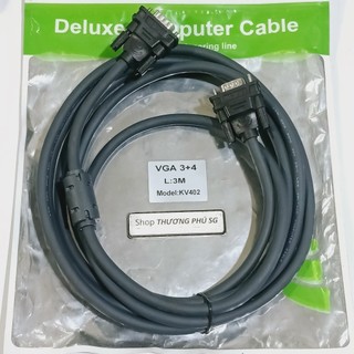 Cáp VGA dài 1.5m / 3m / 5m / 10m (Hiệu King Master Chính hãng)