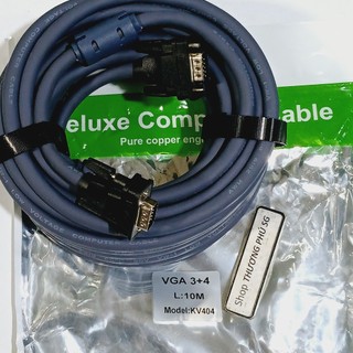 Cáp VGA dài 1.5m / 3m / 5m / 10m (Hiệu King Master Chính hãng)