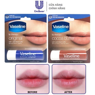Son dưỡng môi Vaseline Lip Therapy 4.8g mềm mịn, hương thơm dễ chịu