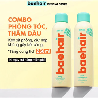 Xịt phồng tóc, xịt tạo kiểu tóc Baehair Booster 250ml không gây bết giữ nếp lâu và mùi thơm dịu dàng giúp bạn dễ thương