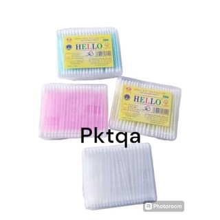 Hộp 140 que bông ngoáy tai Hello cho bé/người lớn