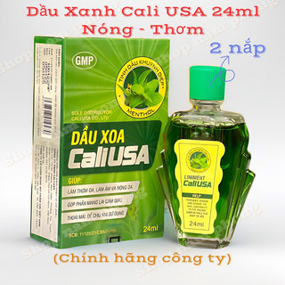 (Chính Hãng) DẦU GIÓ XANH CALI USA 24ml