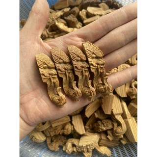 Set bộ 4 chân voi, chân quỳ tre đẹp cho lồng chim chào mào