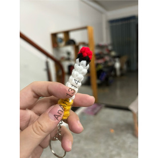 Móc khoá thuốc lá len