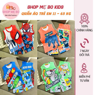 ĐỒ BỘ BA LỖ BÉ TRAI THUN LẠNH 3D IN HÌNH THỂ THAO SIZE ĐẠI TỪ 24 ĐẾN 40KG