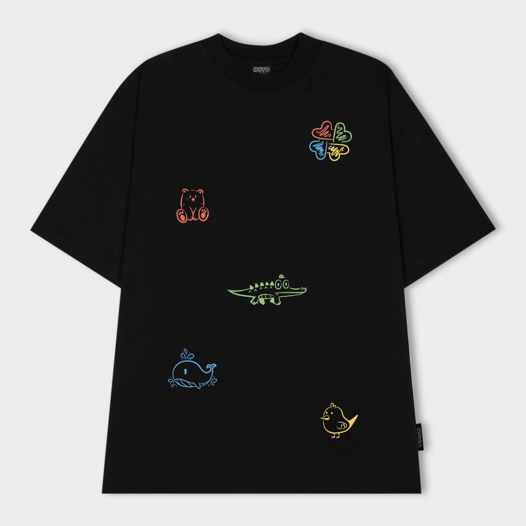 Áo Thun 8YO MINI ZOO Tee Cotton Mềm Mịn Mát - Áo Phông Local Brand Unisex Nam Nữ Form Rộng | BigBuy360 - bigbuy360.vn