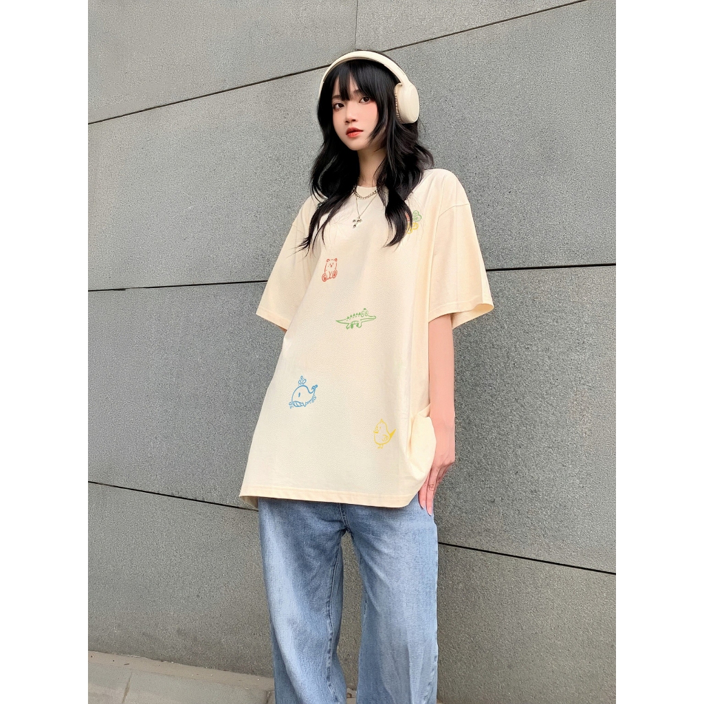 Áo Thun 8YO MINI ZOO Tee Cotton Mềm Mịn Mát - Áo Phông Local Brand Unisex Nam Nữ Form Rộng | BigBuy360 - bigbuy360.vn