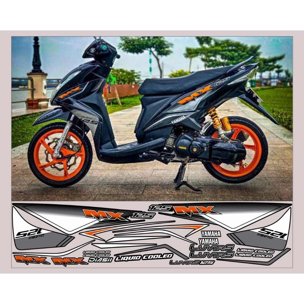 TEM CHẾ LUVIAS ĐEN BẠC CAM - TEM LUIVAS KIỂNG ĐẸP 