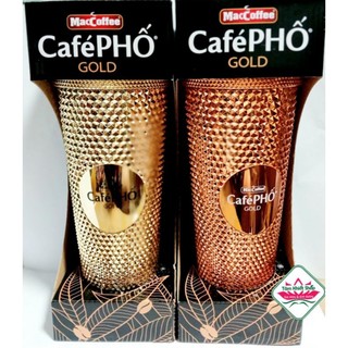 Ly kim cương cà phê Phố Gold Maccoffee.