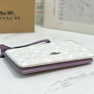 Ví C Double Zip Wallet nhiều ngăn để đồ