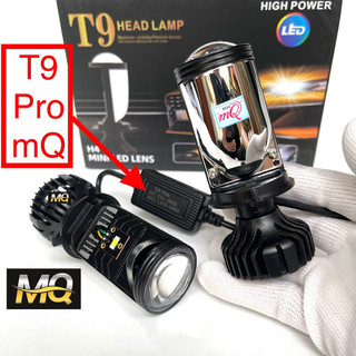 Đèn Pha Led Bi Cầu T9 Pro mQ - LED H4 Bản 2024 ( Ko Lắp Điện Máy ) M01B.