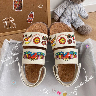 Giày sandal quai hậu thêu dễ thương,giày quai hậu đi học,giày đi học,giày sandal đáng yêu thêu✿𝗹𝗶𝗹𝗲𝗻 𝘀𝗵𝗼𝗲𝘀✿