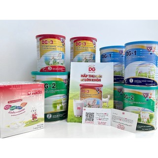 CB 02 lon Sữa Dê DG-3 400g [ko quà tặng]